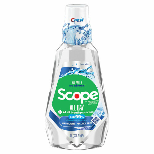 Crest Scope All Day Alcohol Free Mouthwash