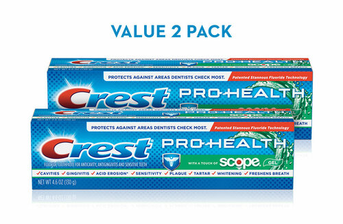 Crest Pro-Health Toothpaste with a Touch of Scope Pack 2
