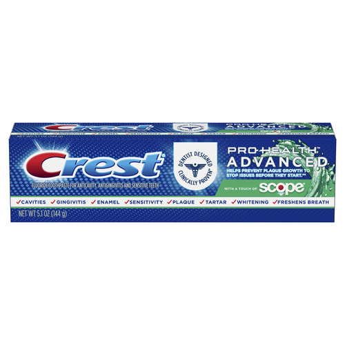 Crest Pro-Health Advanced Toothpaste Plus Scope