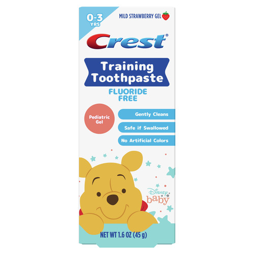 Training Toothpaste, Featuring Disney's Winnie The Pooh, Mild Strawberry Gel