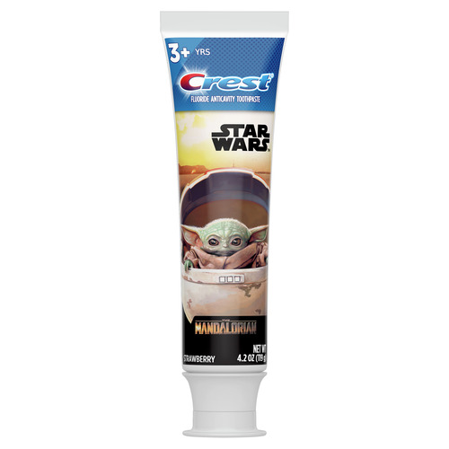 Kid's Toothpaste, featuring STAR WARS The Mandalorian, Strawberry Flavor, 4.2 oz
