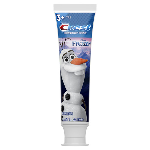 Crest Kid's Toothpaste Pump, featuring Frozen Bubblegum, 4.2 oz