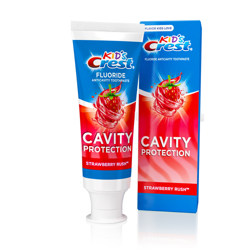 Kid’s Crest Cavity Protection Strawberry Rush Toothpaste for Kids 3+