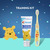 Crest Baby Training Toothpaste and Toothbrush Kit, Disney Winnie the Pooh, Mild Strawberry Gel