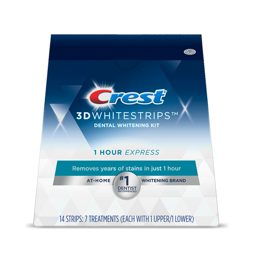 Crest 3DWhitestrips 1 Hour Express