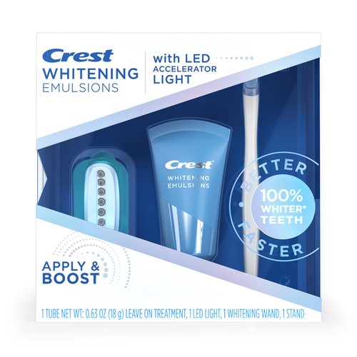 best teeth whitening gel and LED light kit