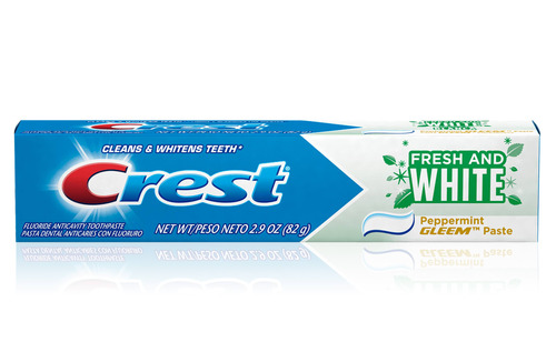 Crest Fresh & White Peppermint Paste Toothpaste
