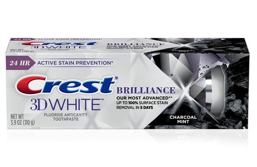 Crest 3D White Brilliance Charcoal Toothpaste